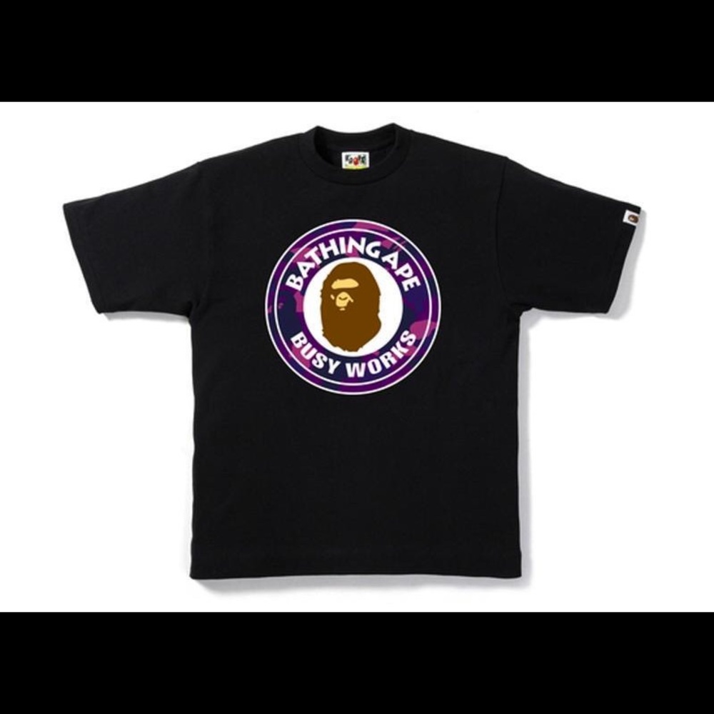 Authentic Bape “Busy Works” with Purple Colorway